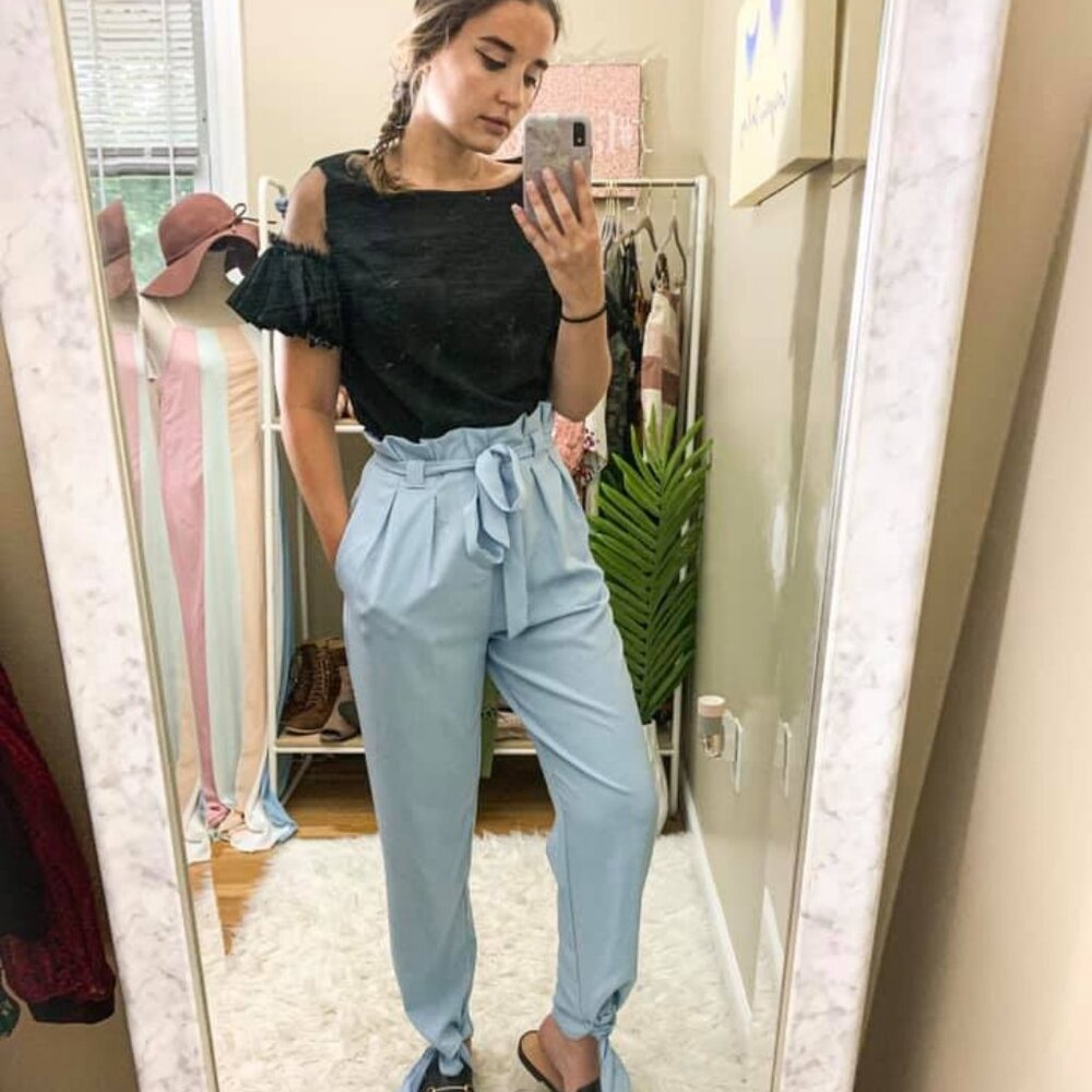 Blue Trousers